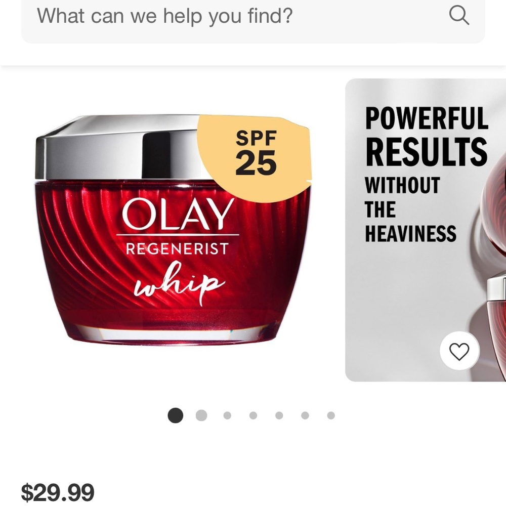 2 Olay Whip Moisturizers (and a Olay advanced regenerist)